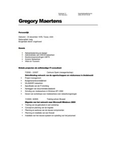 Voorbeelden Van Een Goed Cv Stepstone Be